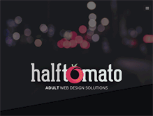 Tablet Screenshot of halftomato.com